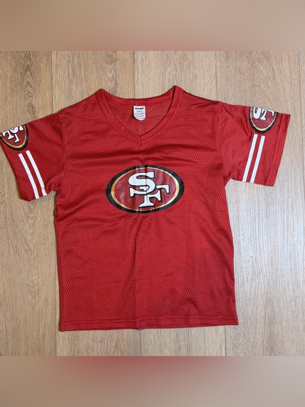 San Francisco 49ers Youth Football Jersey Franklin Size Small